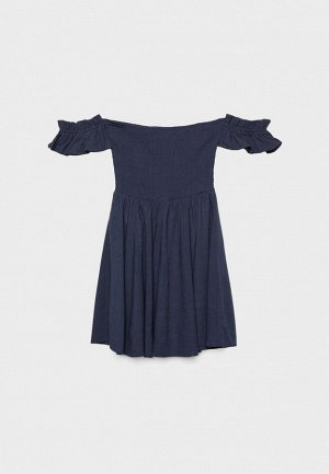 Платье Платье короткое, струящееся из льна. (Kleid kurz flie?end Leinenanteil) Короткое струящееся платье из вискозы из смесовой льняной ткани. Присборенный квадратный вырез с открытыми плечами и коро