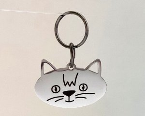 Жетон для кошек с индивидуальной гравировкой