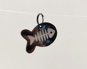 Жетон для кошек с индивидуальной гравировкой