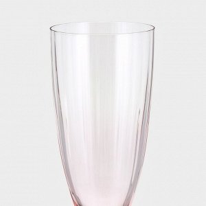 Набор бокалов для шампанского из хрустального стекла Bohemia Crystal «Кейт», 220 мл, 6 шт.