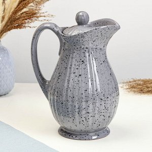 Кувшин Борисовская керамика «Туман», 1,9 л, 19?26 см, серый