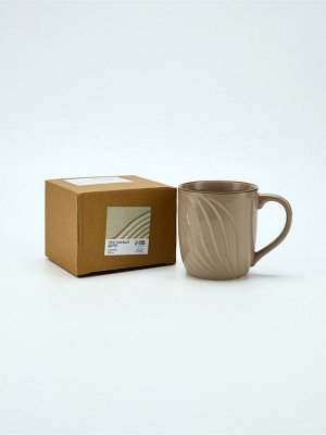 Кружка керамическая Dolce Ceramo. «Песчаный берег», 300 мл