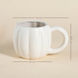 Кружка SL Home «Осенний бриз», 14?10?8,8 см, белая