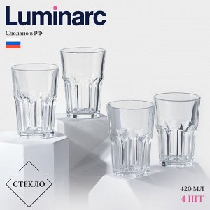 Набор стаканов Luminarc Tasting Time, 420 мл, стекло, 4 шт.