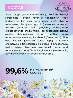 Натуральный детский гель для подмывания "Без запаха"