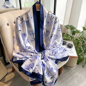 Платок с узором 180х90 см