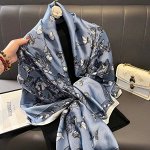 Платок с узором 180х90 см