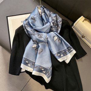 Платок с узором 180х90 см