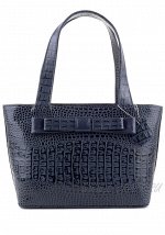 Модель №L47 | кожа | крокодил | синий | К155-6 | 18517