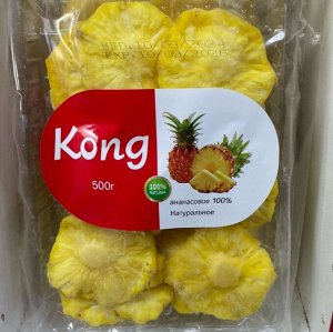 Сушеные ананасы King из Вьетнама, 500 г