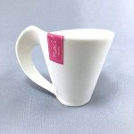 Кружка 360мл, фрф, фигурная ручка 4/36