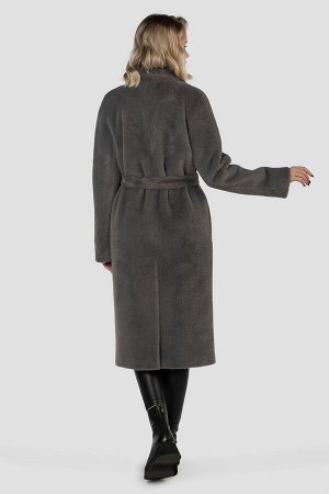 01-12077 Пальто женское демисезонное (пояс)