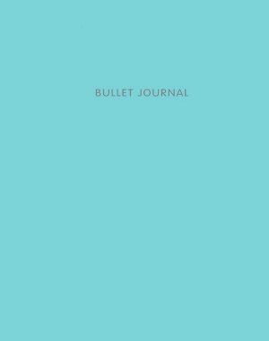 Bullet Journal (Бирюзовый) 162x210мм, твердая обложка, пружина, блокнот в точку, 120 стр.