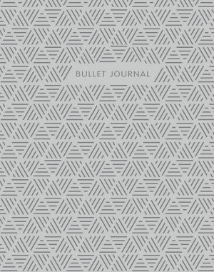 Bullet Journal (Стальной) 162x210мм, твердая обложка, пружина, блокнот в точку, 120 стр.