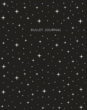 Bullet Journal (Черный) 162x210мм, твердая обложка, пружина, блокнот в точку, 120 стр.