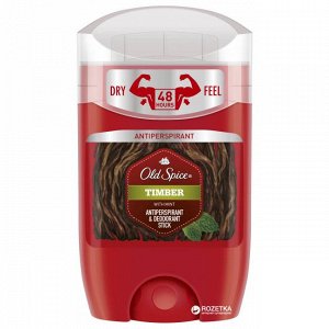 OLD SPICE Твердый дезодорант-антиперспирант Timber 50мл