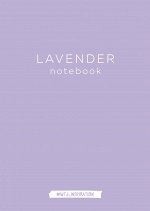 Lavender notebook. Тетрадь (А4, 40 л.)