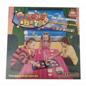 Настольная игра "Puzzle match" (двусторонние пятнашки)