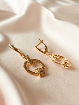 Серьги "Кристальный стиль"
