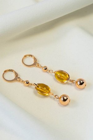Серьги "Медовые облака"