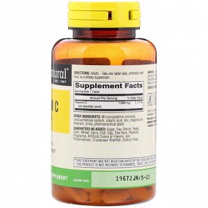 Mason Natural, Витамин С, 1000 мг, 100 таблеток