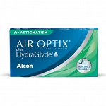 1-мес контактные линзы AIR OPTIX Plus HydraGlyde for ASTIGMATISM 3 линзы