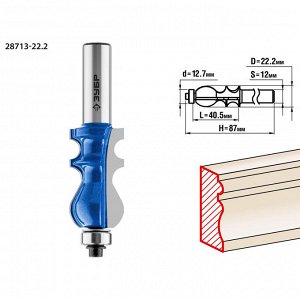 Фреза кромочная фигурная