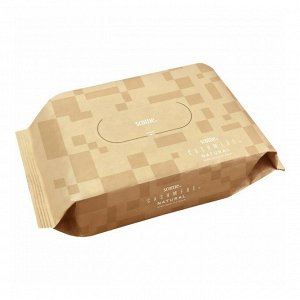 Cалфетки Crecia "Scottie Cashmere Natural" бумажные кашемировые (двухслойные, в крафтовой упаковке) 50 шт.