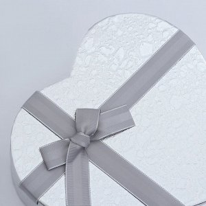 Набор подарочных коробок сердце 3 в 1, 31x27x13.3; 28x25x11.7; 26x23x10.3 см