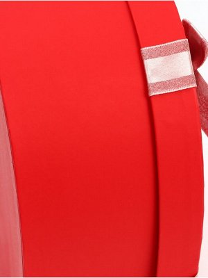 Набор подарочных коробок сердце 3 в 1, красный матовый, 31x27x13.3; 28x25x11.7; 26x23x10.3 см