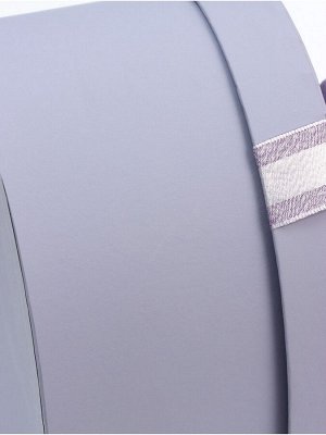 Набор подарочных коробок сердце 3 в 1, сиреневый матовый, 31x27x13.3; 28x25x11.7; 26x23x10.3 см