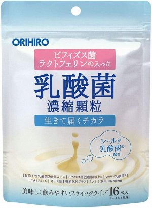 Orihiro Lactobacillus Concentrated Granules - гранулированные лактобактерии в стиках