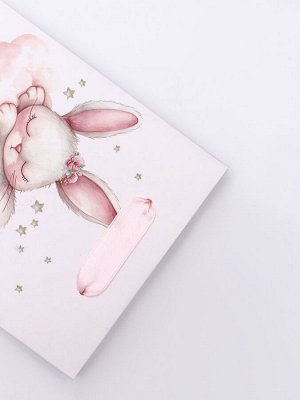 Пакет подарочный вертикальный «Зайка»,  S 12 * 15 * 5,5 см