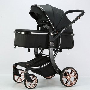Продам новую коляску luxmom 608 экокожа 3 в 1 для новорожденных
