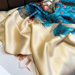 Платок с узором 180х90 см