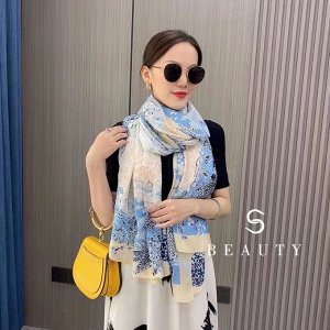 Платок с узором 180х90 см