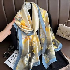 Платок с узором 180х90 см