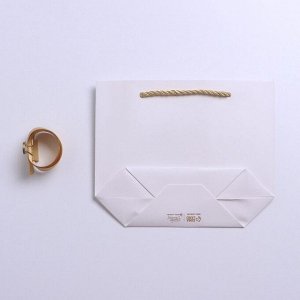 Пакет подарочный, упаковка, «Gifts», 14 х 17 х 7 см