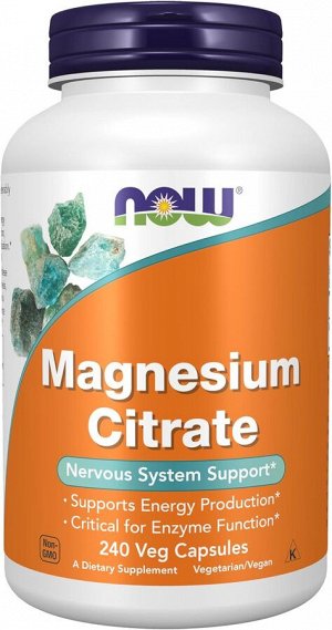 Now Foods Magnesium Citrate - цитрат магния для поддержки здоровья