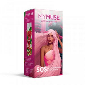 Подарочный набор MYMUSE шампунь и бальзам SOS-восстановление, шт