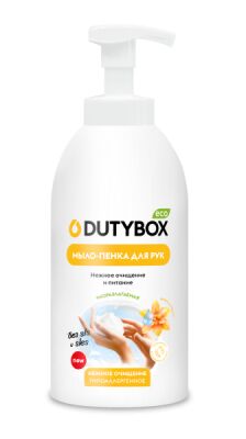 Эко мыло-пенка ваниль Dutybox 500 мл полный, шт