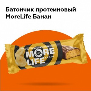 Протеиновый батончик More Life с бананом 40гр