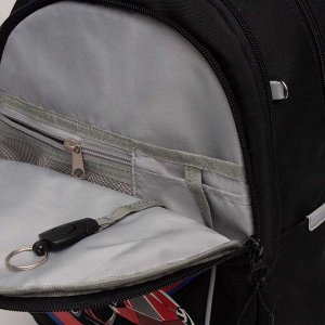 Рюкзак школьный GRIZZLYс карманом для ноутбука 13", анатомической спинкой, для мальчика