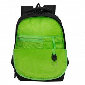 Рюкзак школьный GRIZZLY с карманом для ноутбука 13", анатомической спинкой, для мальчика