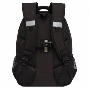 Рюкзак школьный GRIZZLY с карманом для ноутбука 13", анатомической спинкой, для мальчика