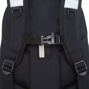 Рюкзак школьный GRIZZLY с карманом для ноутбука 13", анатомической спинкой, для мальчика