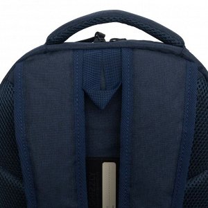 Рюкзак школьный GRIZZLY с карманом для ноутбука 13", анатомической спинкой, для мальчика