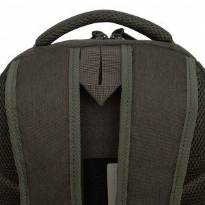 Рюкзак школьный GRIZZLY с карманом для ноутбука 13", анатомической спинкой, для мальчика