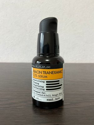 Derma Factory Сыворотка для лица выравнивающая с ниацинамидом и транексамовой кислотой, 30 мл