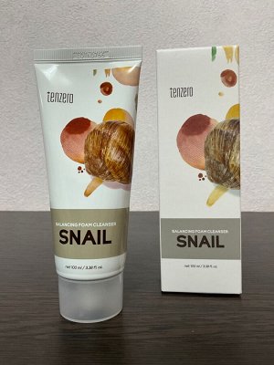 Tenzero Пенка для умывания с муцином улитки, 100 мл
